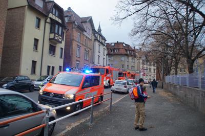 Stuttgart: Feuerwehreinsatz in der Grund und Hauptschule Gablenberg